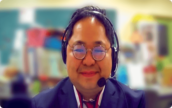 「逐語記録」で授業内容を確認する際に利用 私立知徳高等学校 教員 伊澤敏之さん